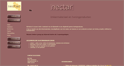 Desktop Screenshot of imkerijnectar.be